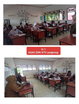 Pelaksanaan Ujian ASAS SDN 479 LENGKONG TAHUN 2025